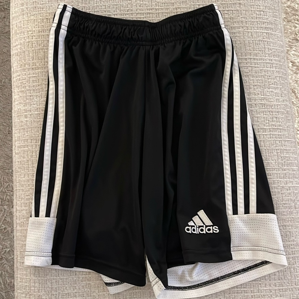 Adidas Shorts Black/White Size S EUC